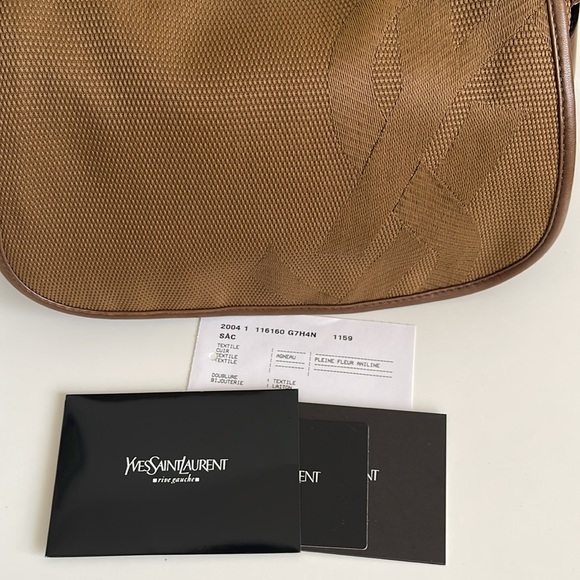 Authentic Saint Laurent canvas handbag - Picture 10 of 11